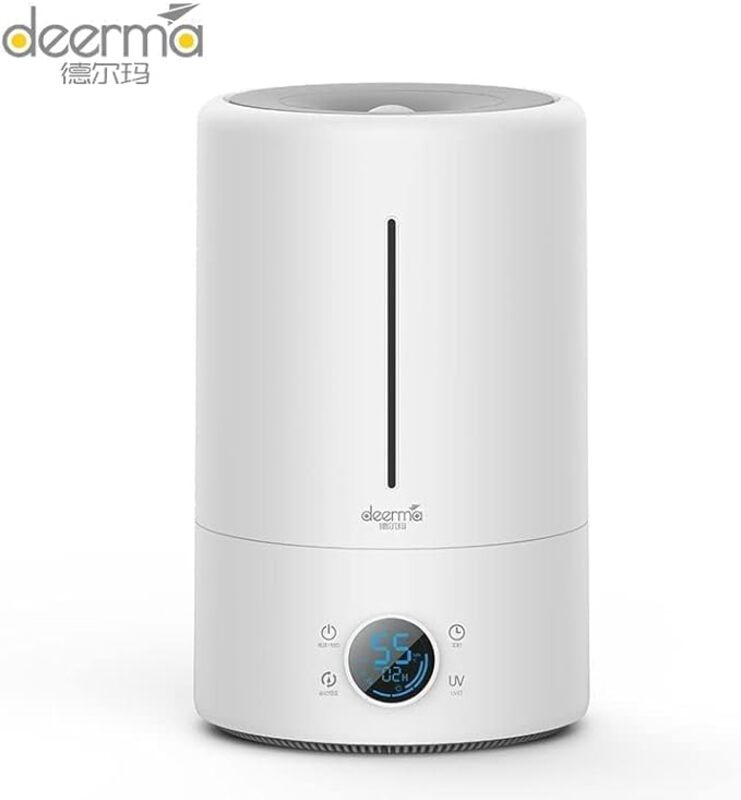 Deerma F628S Touch Display Smart Humidifier 5Liters Capacity UV    White