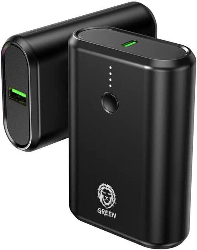 

Green Lion Power Bank 10000mAh PD 20W Compatible with Superfast Charging - Black