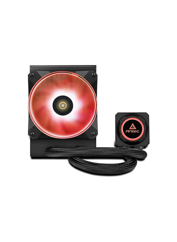 

Antec Kuhler H2O K Series-K120 RGB All in One CPU Cooler with 0.28mm Wall Thickness, Black