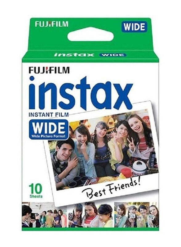 

Generic Fujifilm Instax Wide Instant Films, 10 Pieces, White