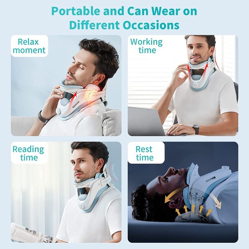 Cervical Traction Device Stretch Inflatable Neck Posture Corrector