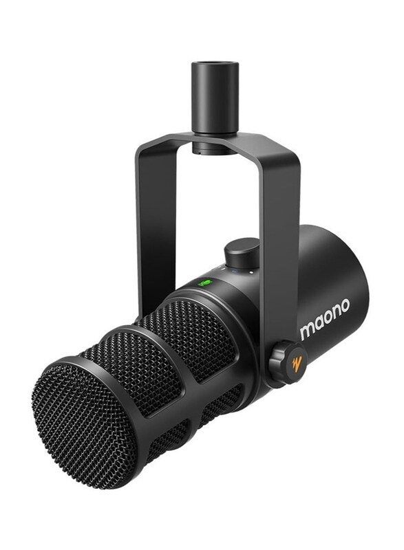 

Maono USB/XLR Dynamic Microphone, PD400X, Black