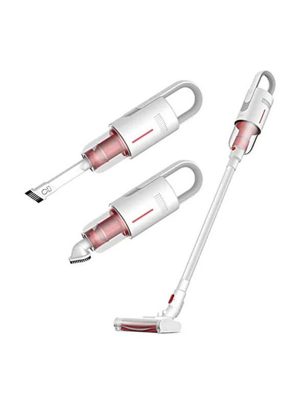 

Deerma Ultra Light Handheld Vacuum Cleaner, 160W, DEM-VC20 PLUS, Pink/White