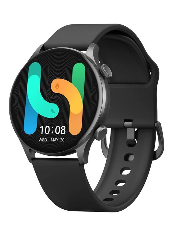

Haylou Solar Plus 1.43 Inch Smartwatch with Spo2 & Bluetooth Calling, Black