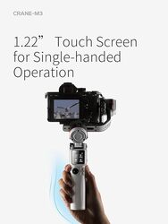 Zhiyun Crane M3 Handheld 3-Axis Camera Gimbal Stabilizer, Gimbal Stabilizer for Mirrorless Camera, Gopro, Action Camera, Smartphone