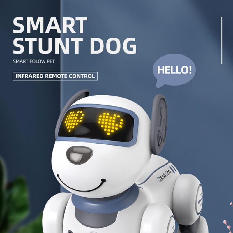 RC Robotic Dog Volume Adjustable Smart Lovely Dancing Remote Control Robot Dog for Children for Holiday Party for Home