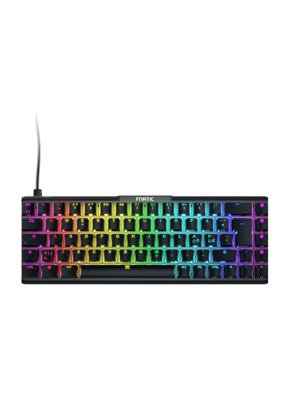 

Generic Fnatic STREAK65 Compact RGB Gaming Mechanical Keyboard for PC, Black