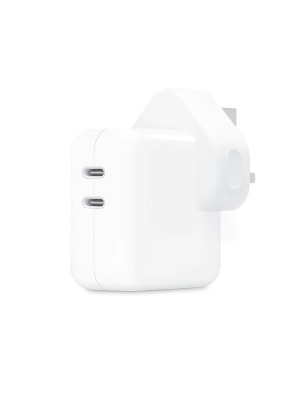

Generic Apple 35W USB-C Dual Port Power Adapter, White