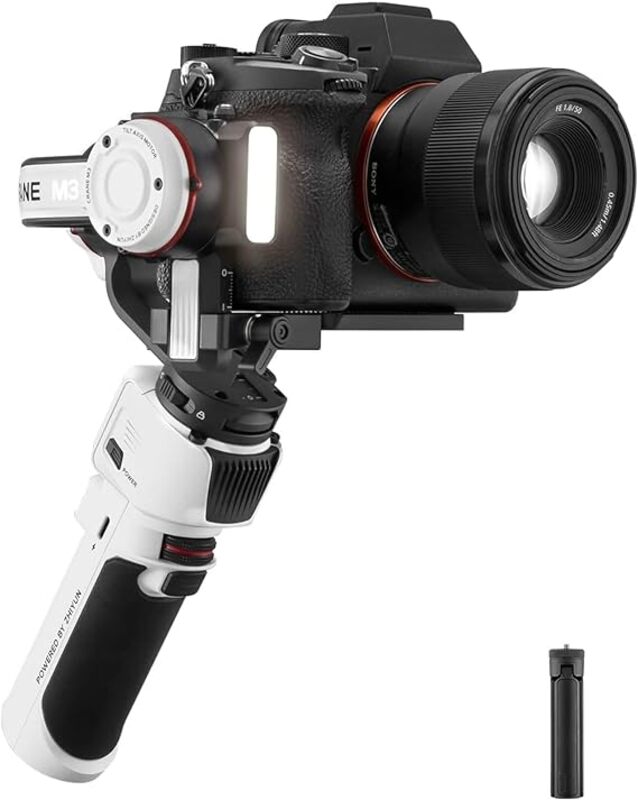 Zhiyun Crane M3 Handheld 3-Axis Camera Gimbal Stabilizer, Gimbal Stabilizer for Mirrorless Camera, Gopro, Action Camera, Smartphone