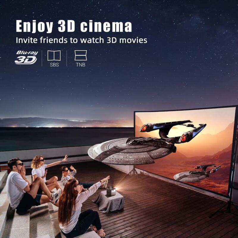 BYINTEK UFO U80 Real HD 1080p Home Theater DLP Projector