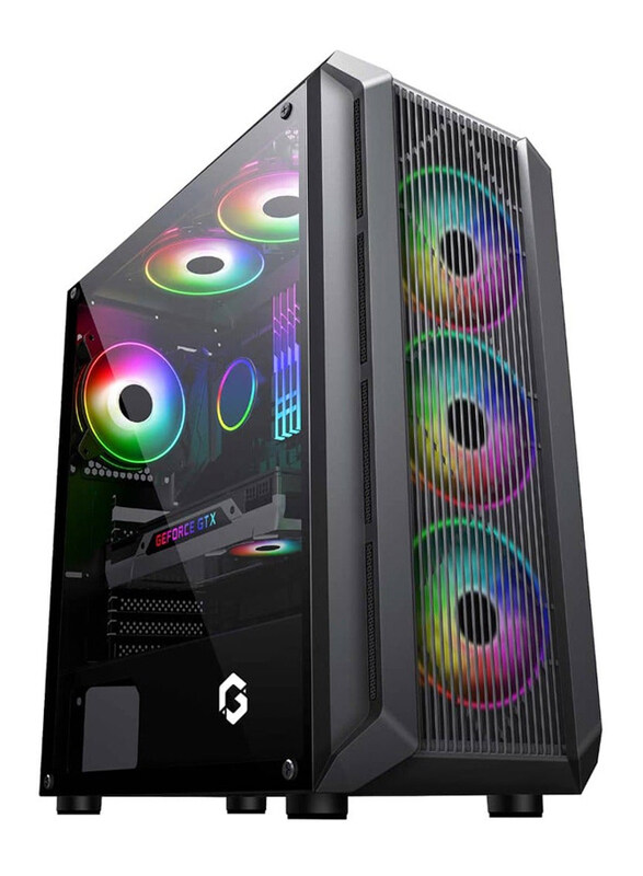 

Generic Gameon Trident II S-Series Mid Tower Gaming Case, Black