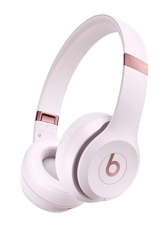 

Generic Beats Solo 4 Wireless Bluetooth On-Ear Headphones, Cloud Pink