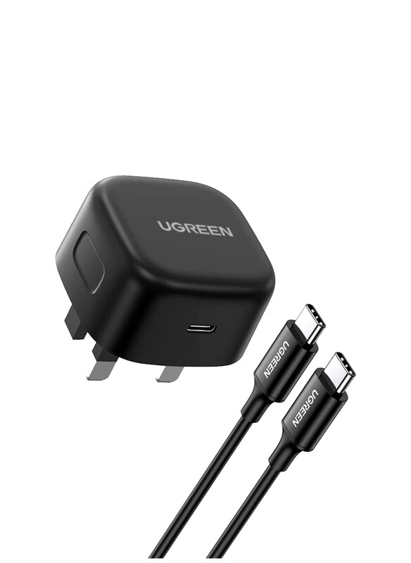 

Ugreen Urgreen 25W Fast Charger with 2-Meter Cable, Black