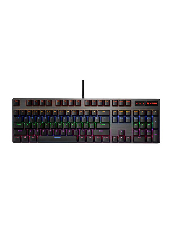 

N/a Rapoo VPro Mechanical Wired Gaming Keyboard, Black