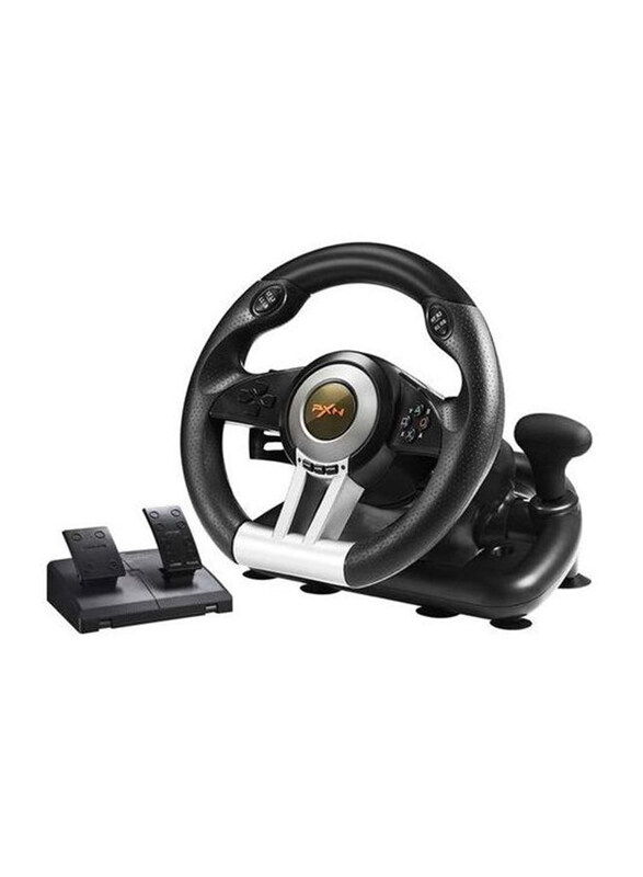 

Multiple PXN 5-In-1 Racing Wheel For Xbox One/Xbox Series X/S/PC/PS3/PS4/Nintendo Switch, Orange/Black