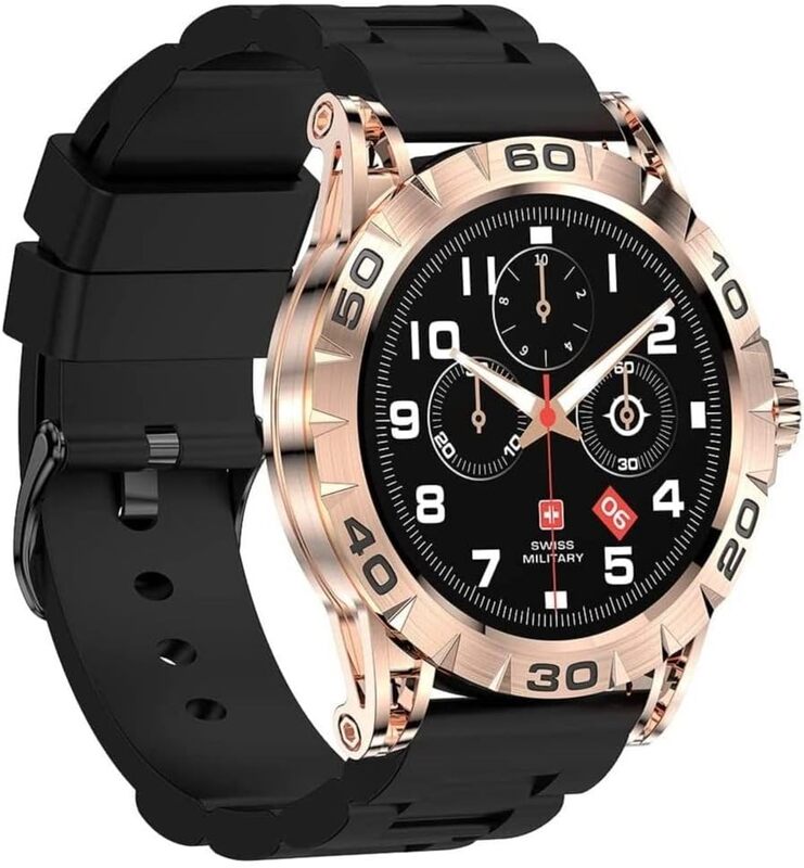 Swiss Military Dom 2 Smartwatch for Men, Black