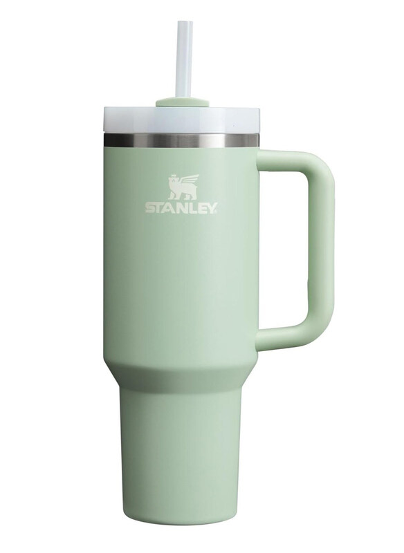 

Stanley 40oz Twist On 3-Way Lid H2.0 Tumbler with Handle & Straw, Matcha Cream