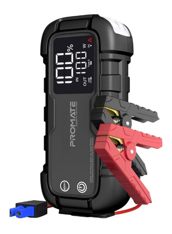 

Promate 20000mAh Portable Power Bank, Black