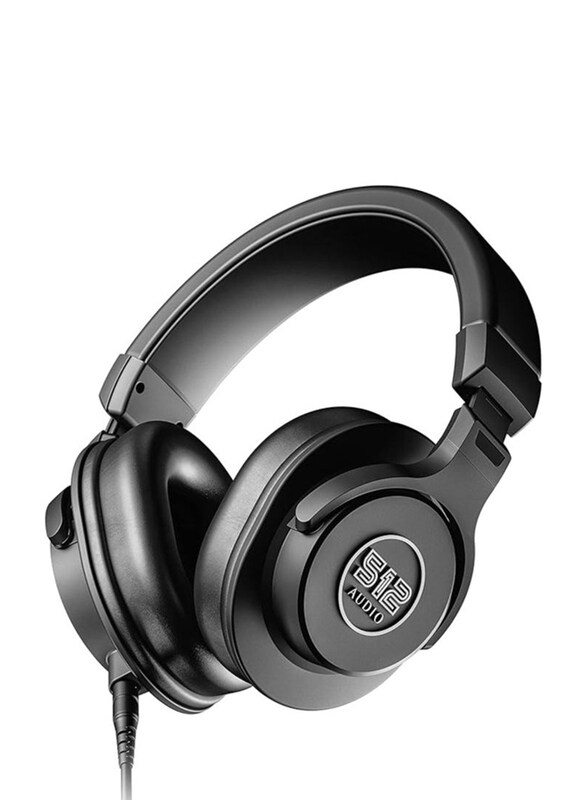 

512 Audio X-Rocker Wired On-Ear Headphones, Black