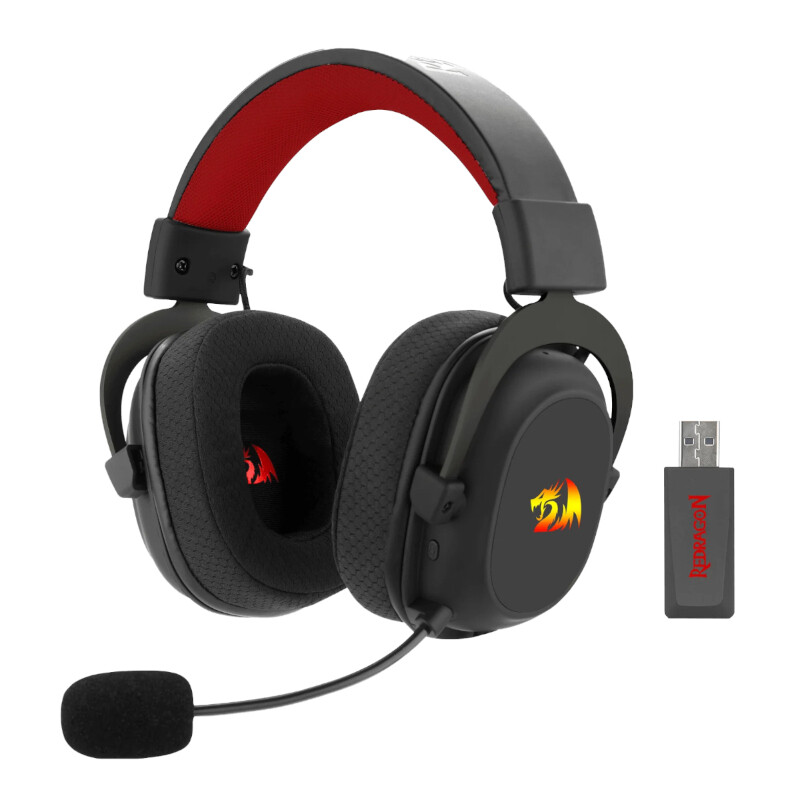 

H510 WLRedragon Over Ear ZEUS X Wireless RGB Gaming Headset Black