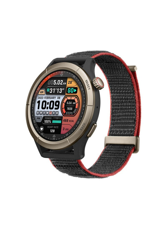 

Amazfit Cheetah Pro 1.45 inch Smartwatch with Chat AI Coaching Run Track, Black