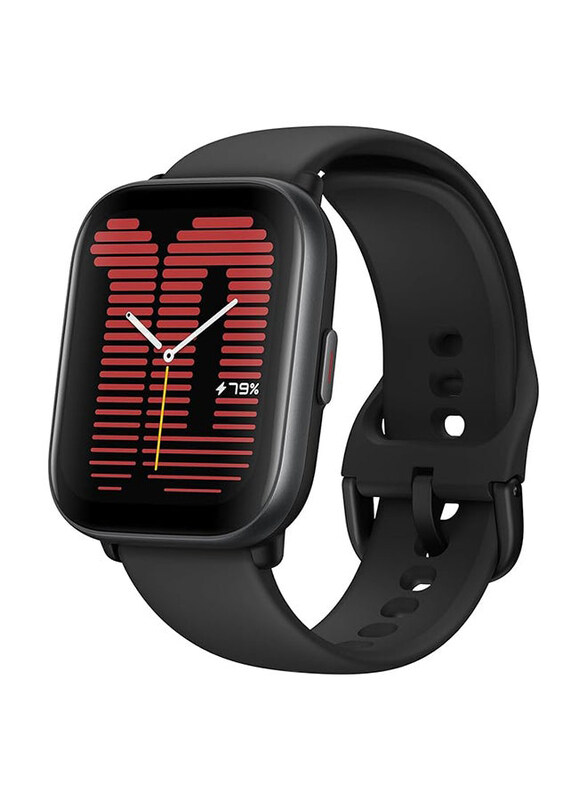 

Amazfit Active 1.75 Inch Smartwatch with Ai Fitness Exercise Coach, Black