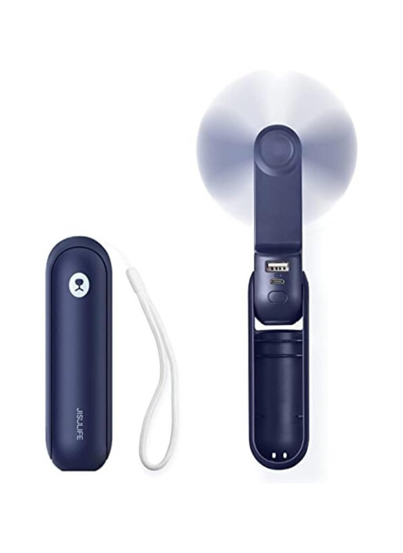 

Jisulife Portable Mini Pocket Handheld Fan, Blue