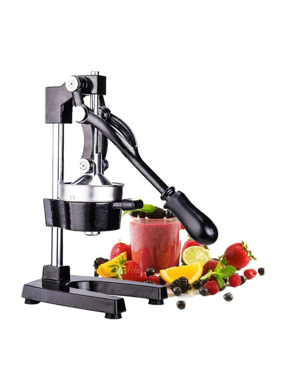 

Generic Commercial Grade Manual Hand Press Fruit Juicer Squeezer, Black