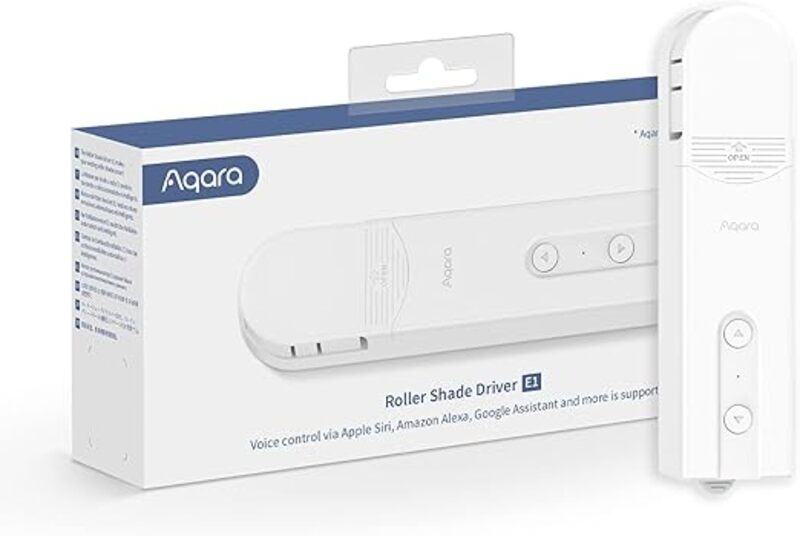 Aqara Roller Shade Driver E1 Requires AQARA HUBSmart Blind Motor with Schedule and Voice Control