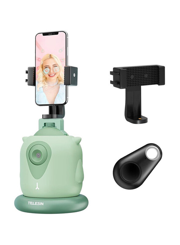 

Telesin 360-degree Intelligent Mobile Phone Stabilizer Camera Gimbal, Green