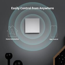 Aqara Smart Wall Switch H1 EU With Neutral Single Rocker WHT
