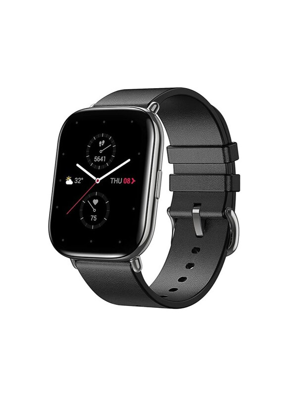 

Amazfit Zepp E Square 1.65 Inch Smartwatch with SPO2 & Sleep Monitoring, Black
