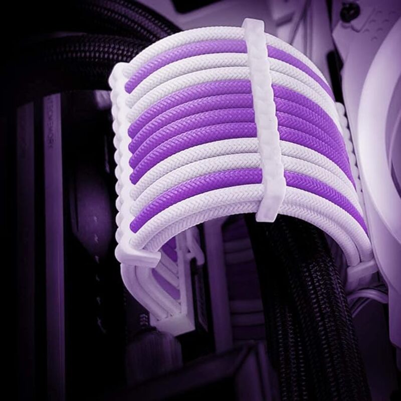 Antec Premimium Sleeved Extension Cable Kit PurpleWhite