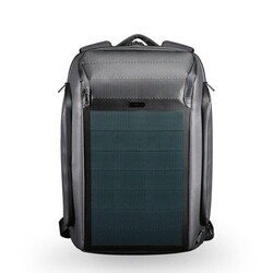 Solar Powered Backpack Charge on the Go with Versatile Power  Storage