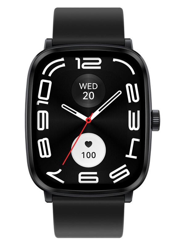 

Haylou RS5 2.01 Inch Smartwatch with Voice Assistant, Black