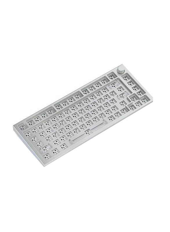 

Generic Glorious GMMK PRO Barebones Custom Gaming Keyboard, White