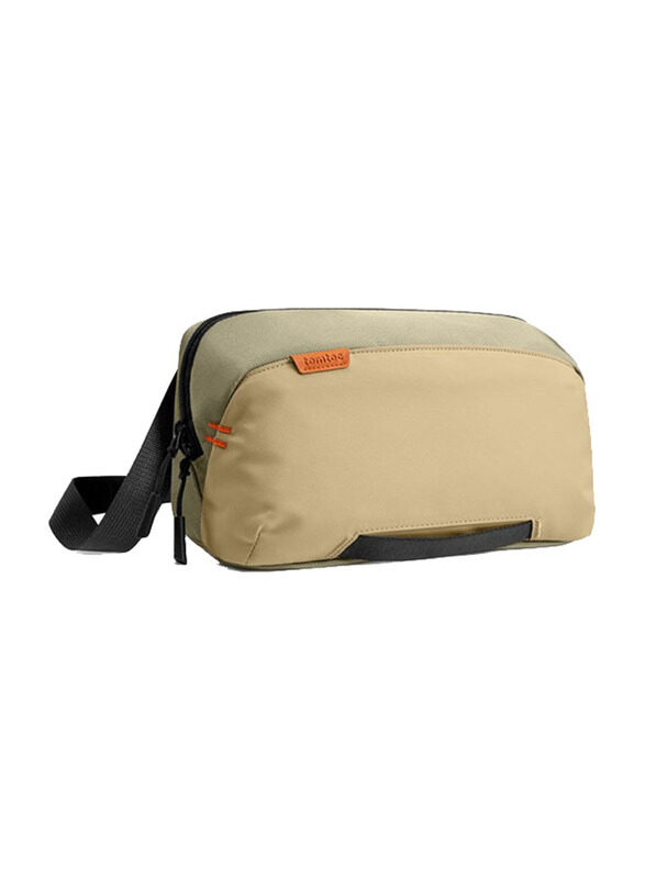 

Tomtoc A0532K1 Crossbody Bag G-Sling Bag Nintendo Switch Khaki for PC Games, Beige