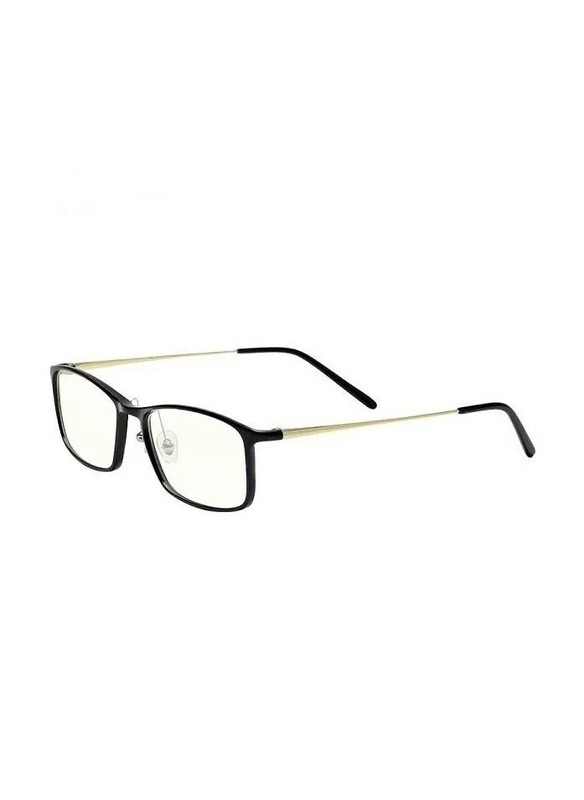 

Xiaomi Mi Full-Rim Rectangle Black Computer Glasses Unisex, Transparent Lens, HMJ01TS