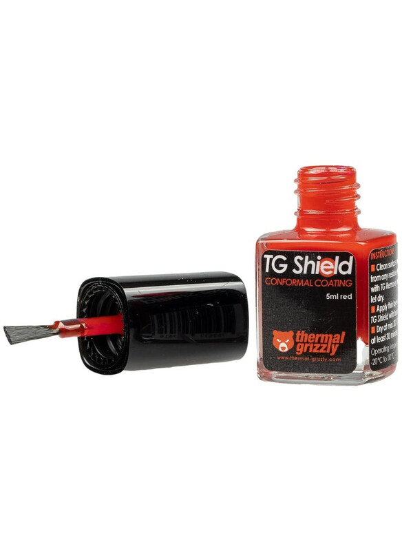 

Thermal Grizzly Shield Thermal Paste, 5ml, TG-ASH-050-RT, Red/Black