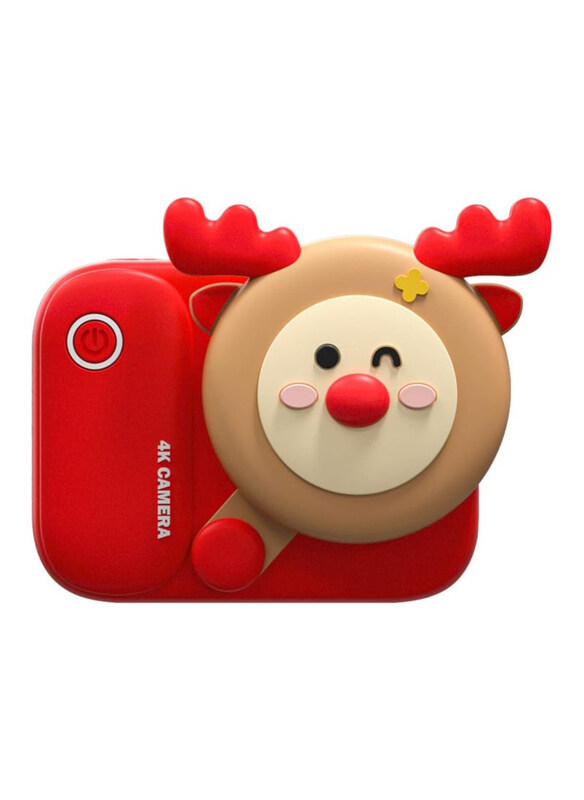 

Picocici Kids 4K Camera Electronic Toy without Memory Card, K23, Red, Ages 3+
