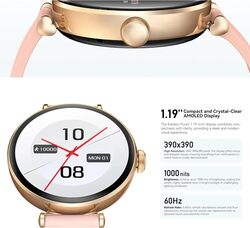 Kieselect Pura Lady Smart Watch with Dual Strap - Gold