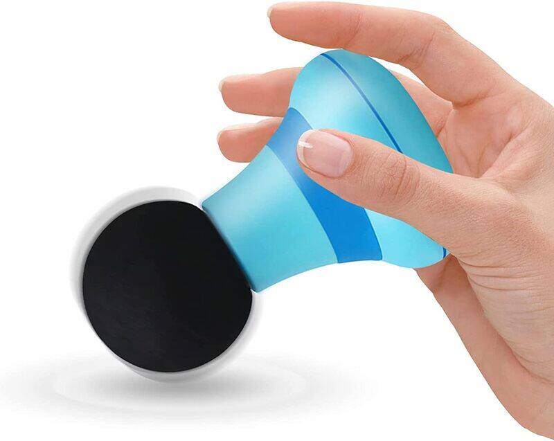 

Nnewvante Upgrade Mini Electric Handheld Massager Wand Powerful 6 Speed Vibration Modes Cordless Handheld and Portable Suitable for Men Women Should