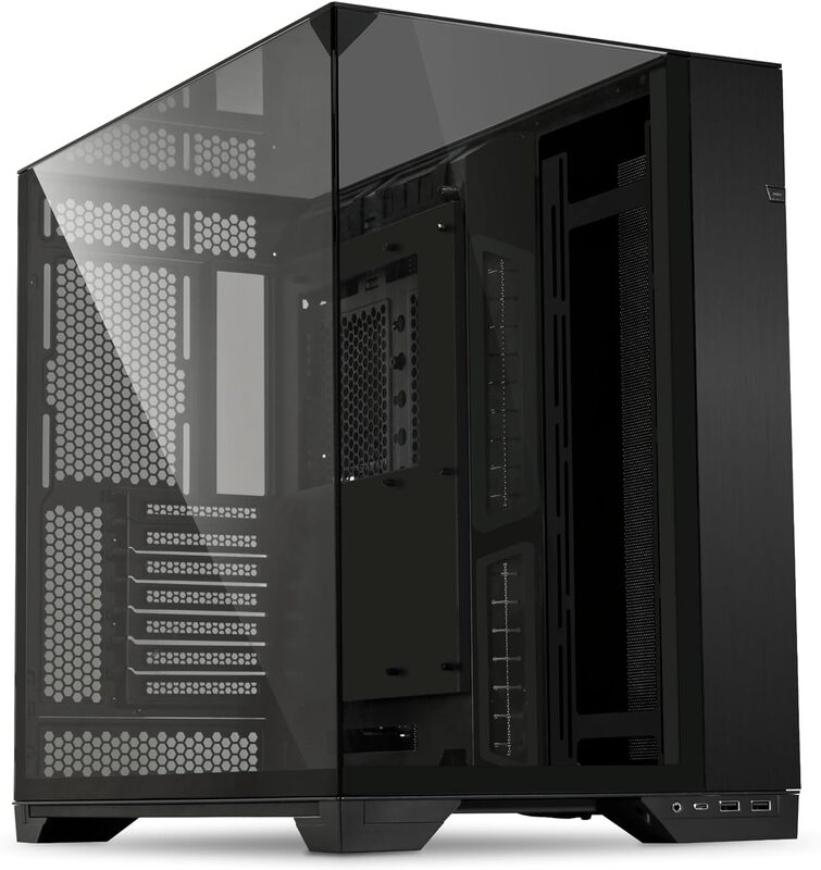 Lian Li O11 Vision ATX Mid Tower Computer Case Black