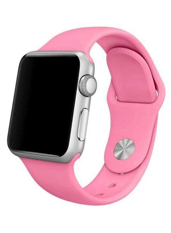

Porodo Silicone Wrist Band For Apple Watch, Pink