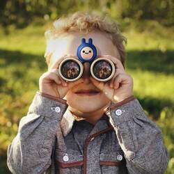 Kids Mini Sharing Binoculars Detachable & HD Focus