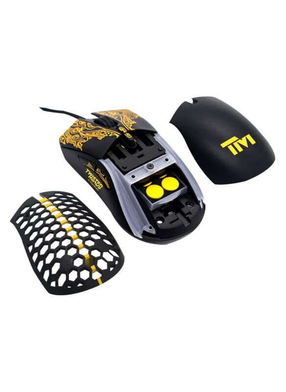 

N/a Twisted Minds Coolknight RGB Wired Gaming Mouse, Black