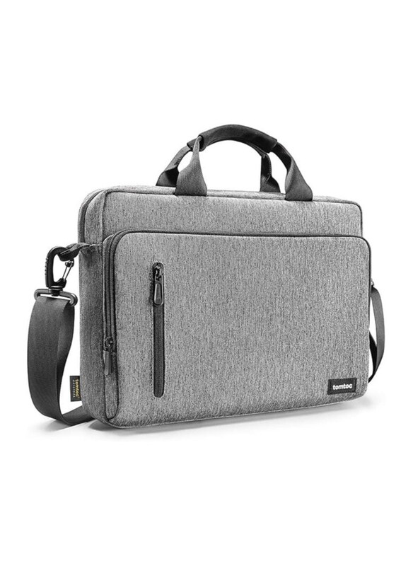 

Tomtoc Multi-Functional Laptop Shoulder Messenger Sleeve Bag, A50-E01G, Grey