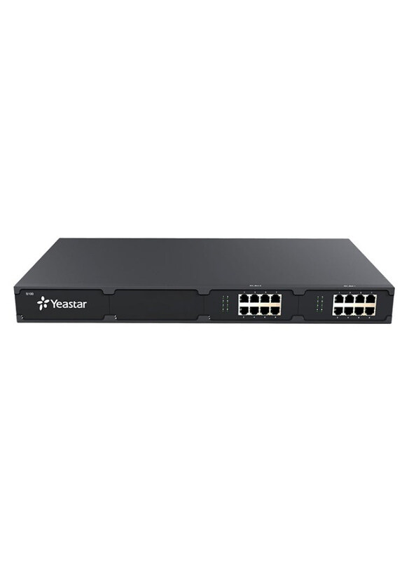 

Yeastar S100 IP-PBX 100 Derivatives Expandable to 200, Black