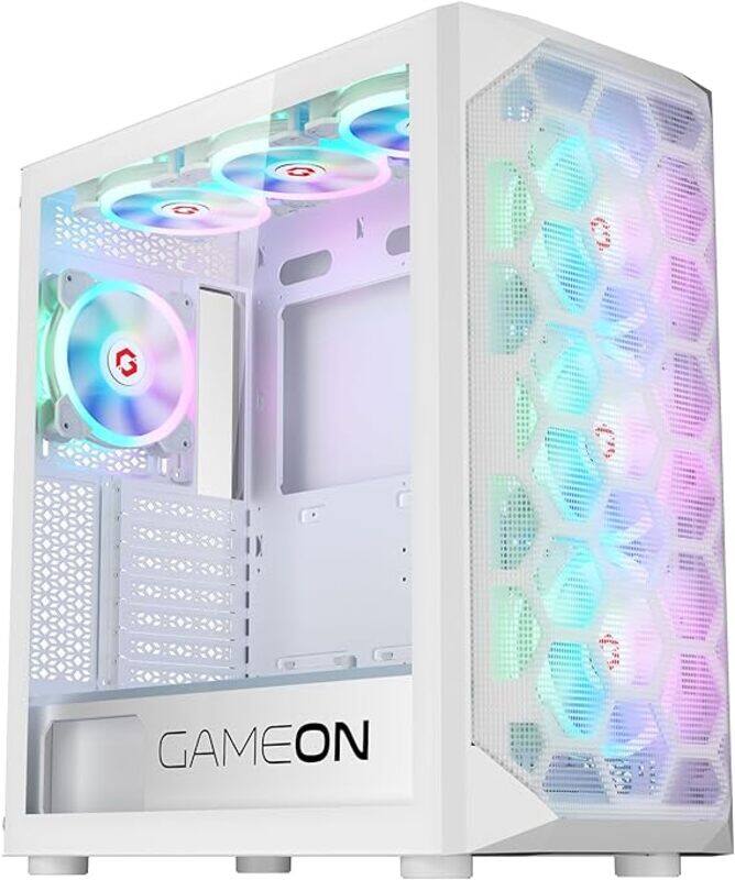 

Gameon GO-EMPERORI-AARGB Remote 7 Fans Case White