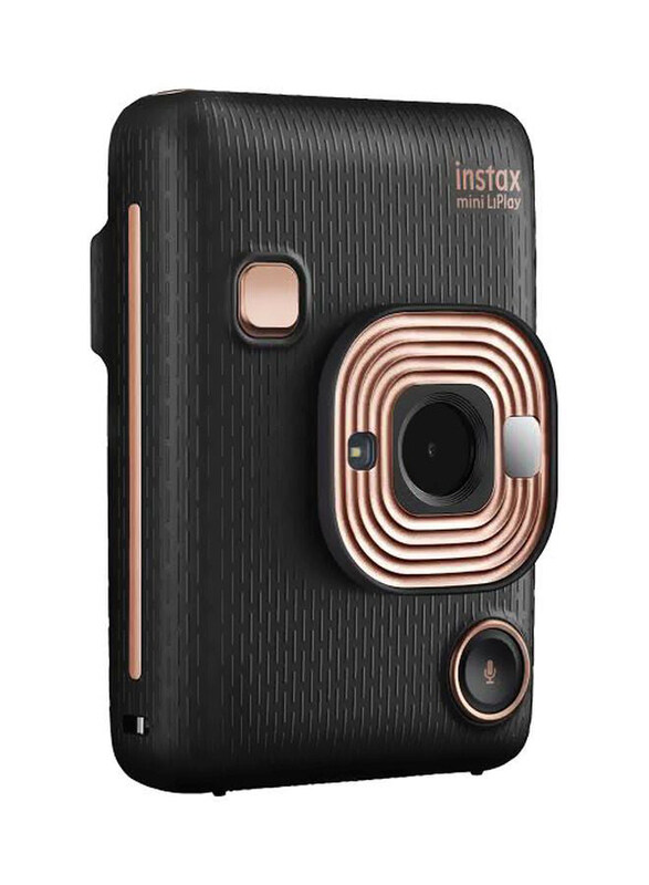 

Fujifilm Instax Mini Liplay Hybrid Instant Camera, Black